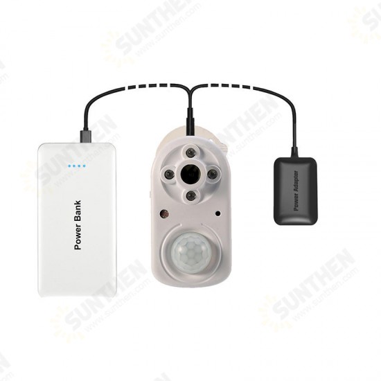 White 1080P HD Home Security Night Vision Surveillance Camera Hunting Camera