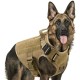 No Pull Harness For Large Dogs Military Tactical Dog Harness Vest German Shepherd Doberman Labrador Service Dog Training Product