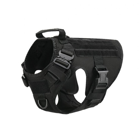 No Pull Harness For Large Dogs Military Tactical Dog Harness Vest German Shepherd Doberman Labrador Service Dog Training Product