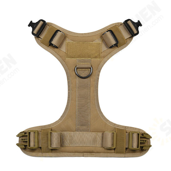 No Pull Harness For Large Dogs Military Tactical Dog Harness Vest German Shepherd Doberman Labrador Service Dog Training Product