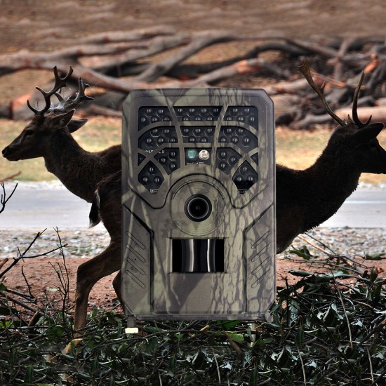 PR300C 1280x720P HD Hunting Camera Waterproof Animal Trail Camera Infrared Camera Heat Sensing Night Vision