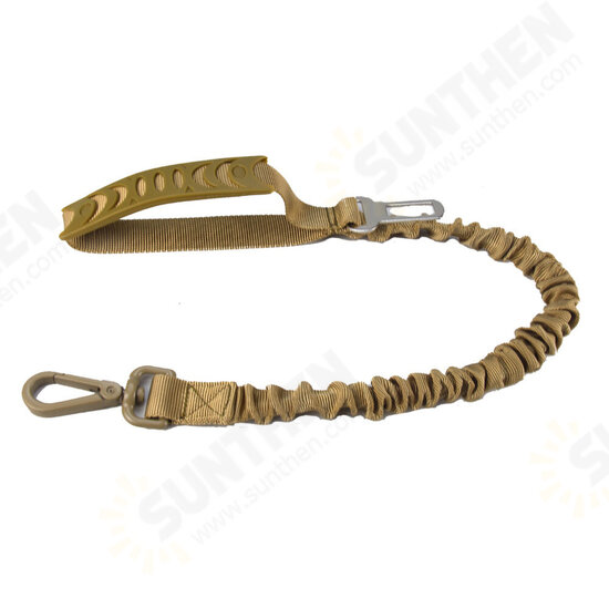 Thickened Iron Buckle Nylon Tactical Car Dog Leash Wear-Resistant Hand Traction Belt