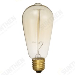 4PCS AC110V E27 60W ST64 A19 Edison Vintage Incandescent Light Bulb for Indoor Home 4PCS AC110V E27 60W ST64 A19 Edison Vintage Incandescent Light Bulb for Indoor Home