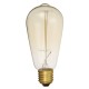 4PCS AC110V E27 60W ST64 A19 Edison Vintage Incandescent Light Bulb for Indoor Home