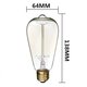 4PCS AC110V E27 60W ST64 A19 Edison Vintage Incandescent Light Bulb for Indoor Home