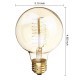 4PCS E26 G80 60W AC110V 64A Warm White Retro Amber Edison Incandescent Light Bulb for Home