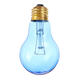 AC110V 50W Grey Red Blue Heat Lamp Heating Infrared Pet Light Bulb for Reptile Tortoise