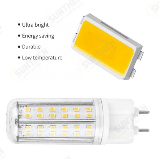 AC85-265V G12 2835 10W Warm White Pure White 84LED Corn Light Bulb for Indoor Home Chandelier Ceiling Lamp