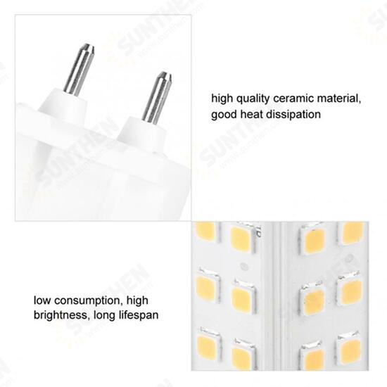 AC85-265V G12 2835 10W Warm White Pure White 84LED Corn Light Bulb for Indoor Home Chandelier Ceiling Lamp