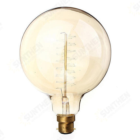 B22 60W Incandescent Bulb 110/220V G125 Edison Tungsten Light Bulb