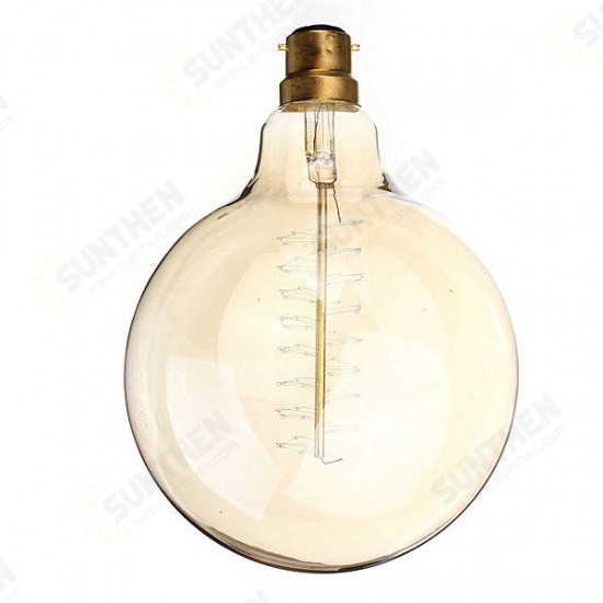 B22 60W Incandescent Bulb 110/220V G125 Edison Tungsten Light Bulb