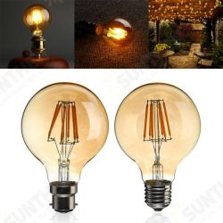 B22/E27 Dimmable G80 LED 6W Vintage Globe Cage Edison Filament Light Bulb Lamp AC220V B22/E27 Dimmable G80 LED 6W Vintage Globe Cage Edison Filament Light Bulb Lamp AC220V