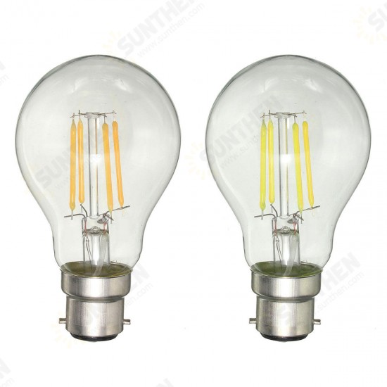 Dimmable B22 G45 4W Pure White Warm White COB Retro Vintage Edison Incandescent Light Bulb AC220V