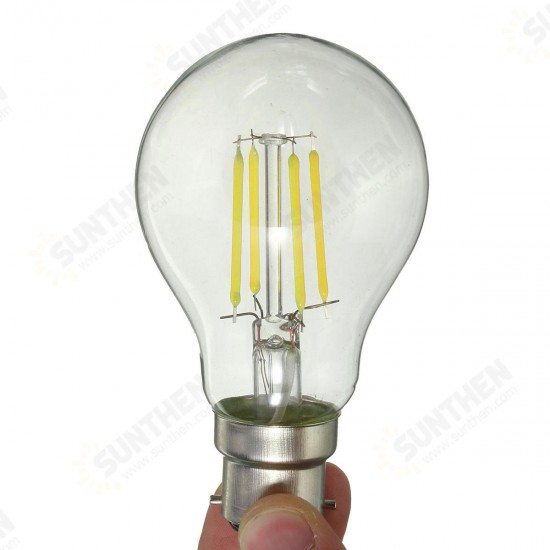 Dimmable B22 G45 4W Pure White Warm White COB Retro Vintage Edison Incandescent Light Bulb AC220V