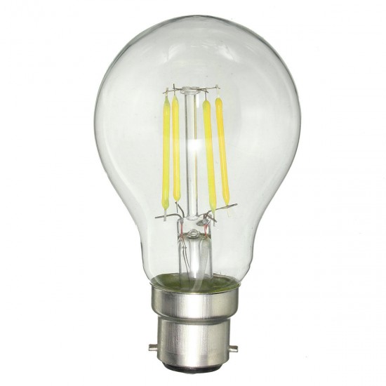 Dimmable B22 G45 4W Pure White Warm White COB Retro Vintage Edison Incandescent Light Bulb AC220V