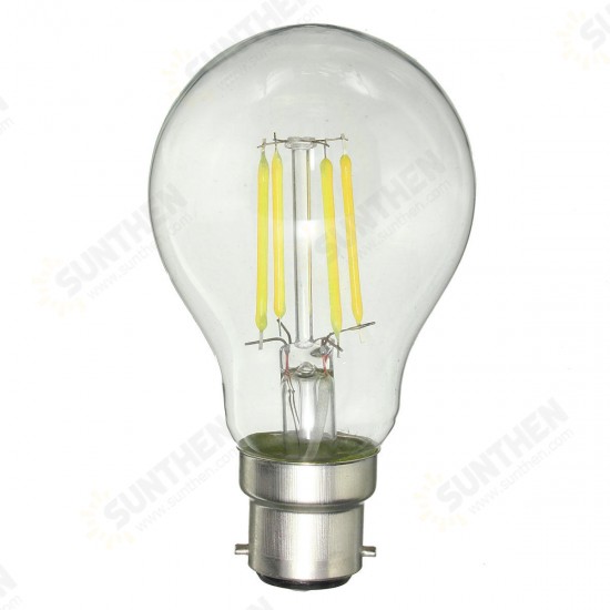 Dimmable B22 G45 4W Pure White Warm White COB Retro Vintage Edison Incandescent Light Bulb AC220V