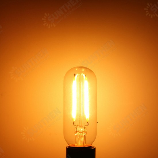 Dimmable E12 T25 2W LED White Warm White COB Retro Vintage Edison Filament Light Bulb AC110V