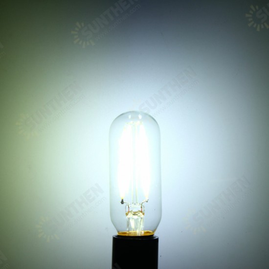 Dimmable E12 T25 2W LED White Warm White COB Retro Vintage Edison Filament Light Bulb AC110V