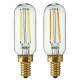 Dimmable E12 T25 2W LED White Warm White COB Retro Vintage Edison Filament Light Bulb AC110V