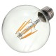 Dimmable G80 E27 6W COB Warm White 600Lumens Retro Vintage Light Lamp Bulb AC110V AC220V