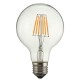 Dimmable G80 E27 6W COB Warm White 600Lumens Retro Vintage Light Lamp Bulb AC110V AC220V