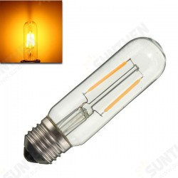 Dimmable T10 E27 2W COB Pure White Warm White 200Lumens Retro Edison Light Bulb AC110V AC220V Dimmable T10 E27 2W COB Pure White Warm White 200Lumens Retro Edison Light Bulb AC110V AC220V
