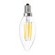 E12 E14 C35 5W 540LM Warm White Pure White LED Candle Light Bulb No Flicker AC110V AC220V