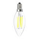 E12 E14 C35 5W 540LM Warm White Pure White LED Candle Light Bulb No Flicker AC110V AC220V