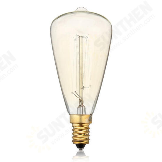 E14 40W Incandescent Bulb 220V ST48 Retro Edison Light Bulb