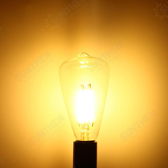 E14 4W COB Edison Bulb Antique Lamp Retro Vintage Light 220V