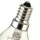 E14 4W Pure/Warm White Edison Filament LED Candle Flame Lamp 220-240V