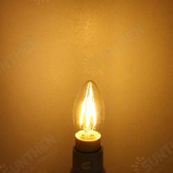 E14 4W Pure/Warm White Edison Filament LED Candle Flame Lamp 220-240V E14 4W Pure/Warm White Edison Filament LED Candle Flame Lamp 220-240V