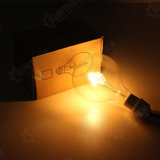 E27 175mm G125 4W Retro LED Filament Edison Lamp Light Bulb 220V E27 175mm G125 4W Retro LED Filament Edison Lamp Light Bulb 220V
