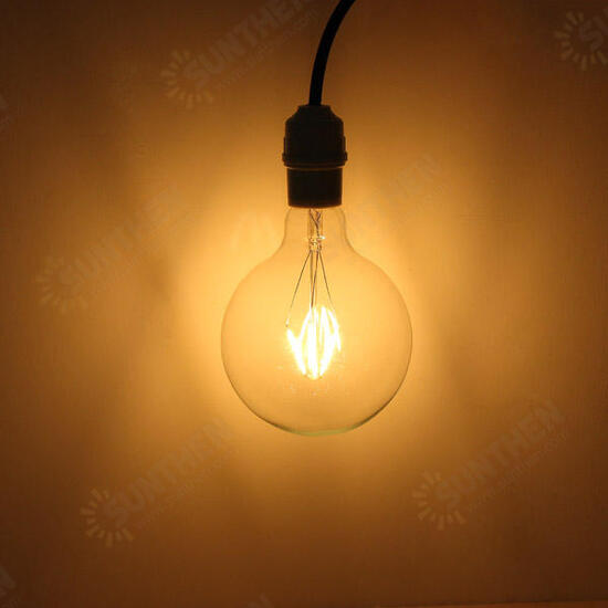 E27 175mm G125 4W Retro LED Filament Edison Lamp Light Bulb 220V E27 175mm G125 4W Retro LED Filament Edison Lamp Light Bulb 220V