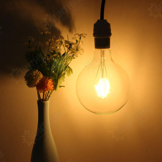E27 175mm G125 4W Retro LED Filament Edison Lamp Light Bulb 220V E27 175mm G125 4W Retro LED Filament Edison Lamp Light Bulb 220V