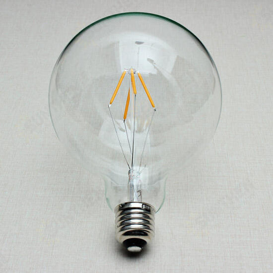 E27 175mm G125 4W Retro LED Filament Edison Lamp Light Bulb 220V E27 175mm G125 4W Retro LED Filament Edison Lamp Light Bulb 220V