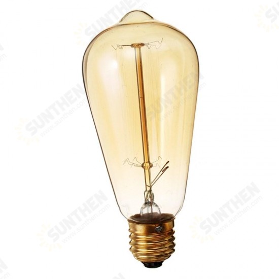 E27 25W Incandescent Bulb 220V ST64 Retro Edison Light Bulb