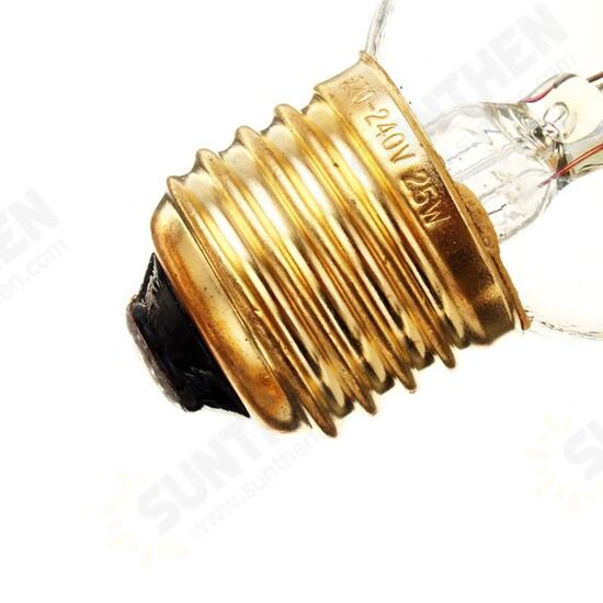 E27 25W Incandescent Bulb 220V ST64 Retro Edison Light Bulb