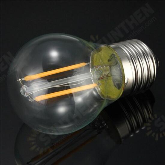 E27 2W White/Warm White COB LED Filament Retro Edison Bulbs 85-265V