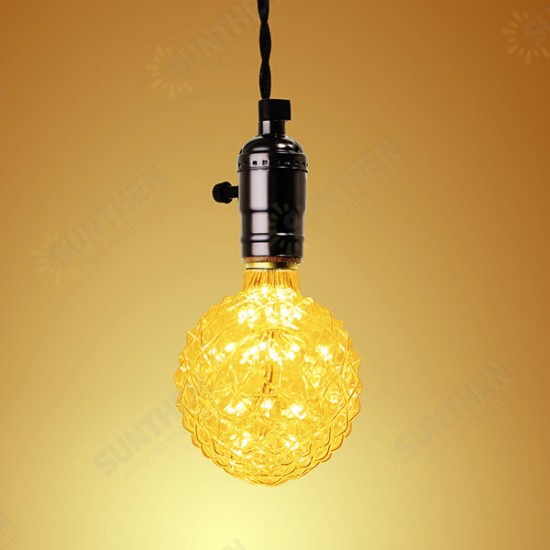 E27 3W Vintage Edison Warm White Holiday Democratic Light Bulb for Party Christmas AC85-265V