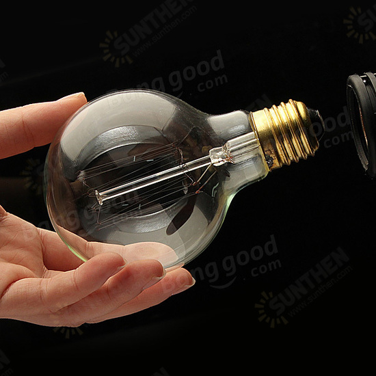 E27 40W G80 Ampul Filament Edison Incandescence Retro Lamp 220V