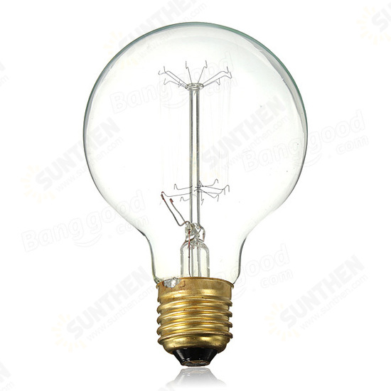 E27 40W G80 Ampul Filament Edison Incandescence Retro Lamp 220V