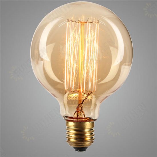 E27 40W G95 19 Anchors Vintage Antique Edison Style Carbon Filamnet Clear Glass Bulb 110/220V E27 40W G95 19 Anchors Vintage Antique Edison Style Carbon Filamnet Clear Glass Bulb 110/220V