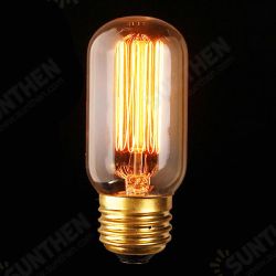 E27 40W Vintage Antique Edison Incandescent Bulb Clear Glass 110V E27 40W Vintage Antique Edison Incandescent Bulb Clear Glass 110V