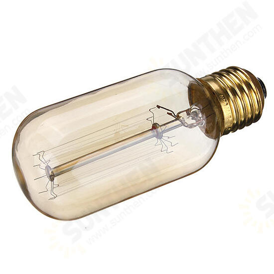 E27 40W Vintage Antique Edison Incandescent Bulb Clear Glass 110V