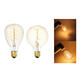 E27 40W Warm White Pineapple Fire Balloon Retro Vintage Edison Global Incandescent Light Bulb AC220V