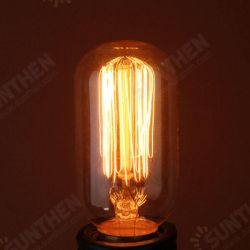E27 60W Vintage Antique Edison Incandescent Bulb Clear Glass 220V/110V E27 60W Vintage Antique Edison Incandescent Bulb Clear Glass 220V/110V