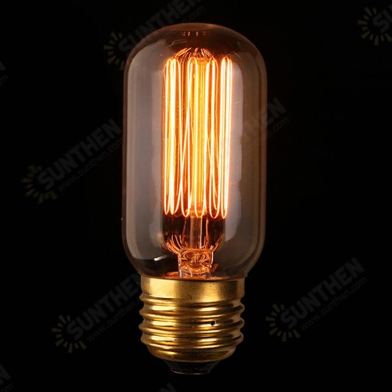 E27 60W Vintage Antique Edison Incandescent Bulb Clear Glass 220V/110V