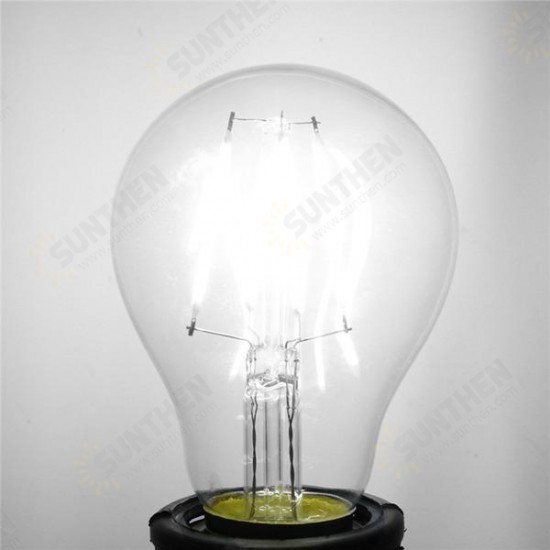 E27 6W White/Warm White COB LED Filament Retro Edison Bulbs 85-265V