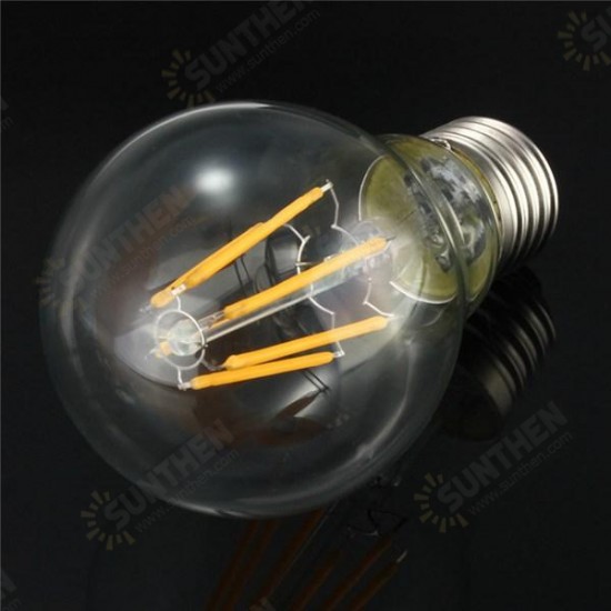 E27 6W White/Warm White COB LED Filament Retro Edison Bulbs 85-265V